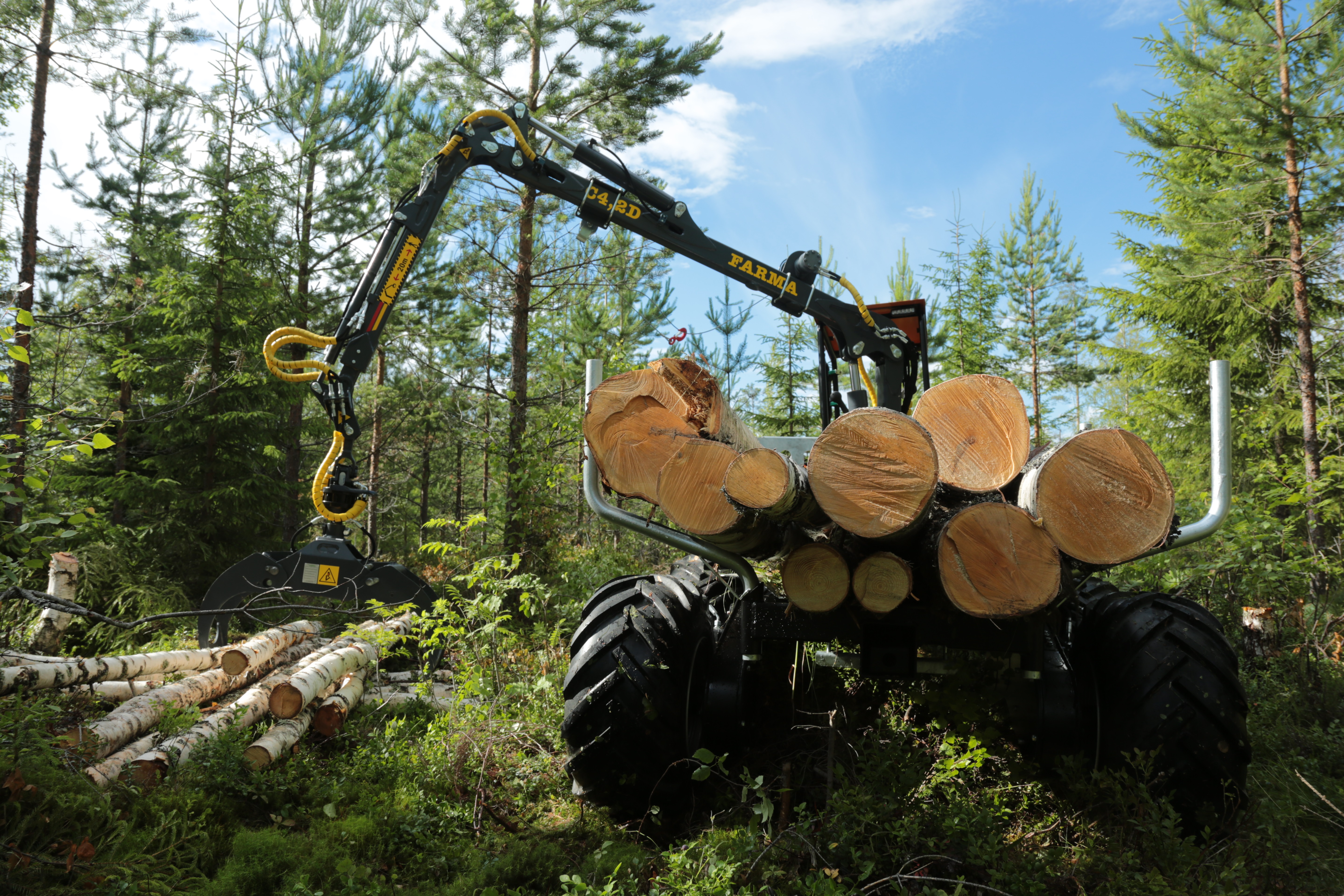 Logbullet — Taking Load (Rear View)